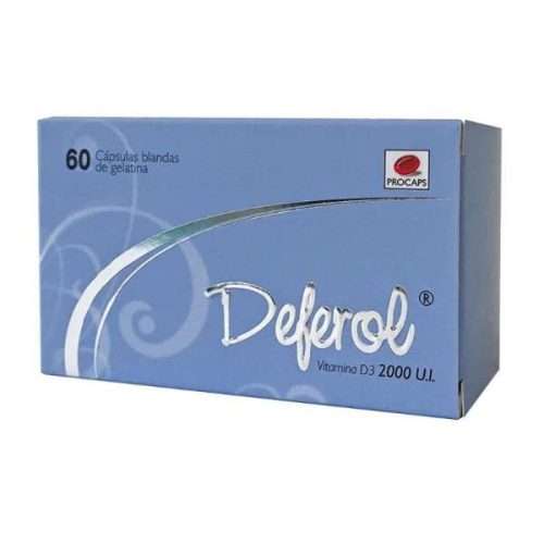 DEFEROL 2.000 UI X 60 CAPSULAS