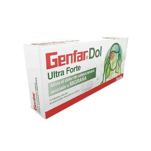 GENFAR DOL ULTRA FORTE X 10 TABLETAS