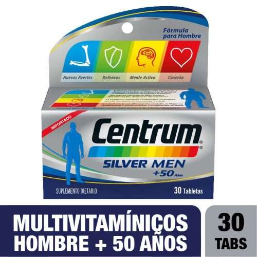 CENTRUM SILVER MEN+ 50 X 30 TABLETAS
