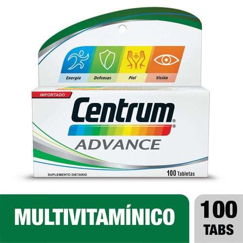 CENTRUM ADVANCE X 100 TABLETAS
