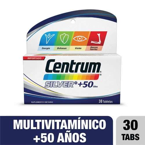 CENTRUM SILVER 50+ X 30 TABLETAS