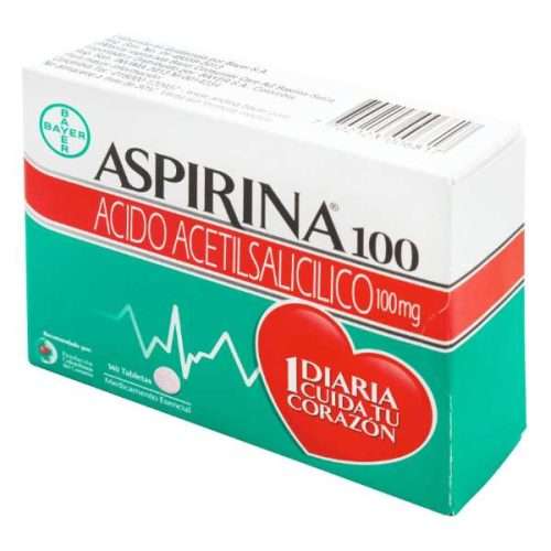 ASPIRINA 100 MG X 140 TABLETAS