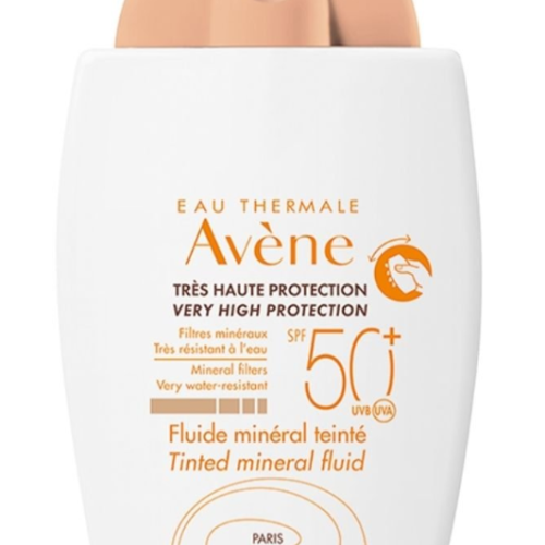 AVENE SOLAR FLUIDO MINERAL CON COLOR SPF 50+ X