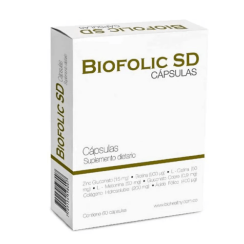 BIOFOLIC SD PAGUE 60 LLEVA 90 CAPSULAS