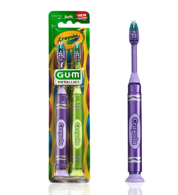 GUM CEPILLO NIÑOS 3+ CRAYOLA 2X1 UNIDADES
