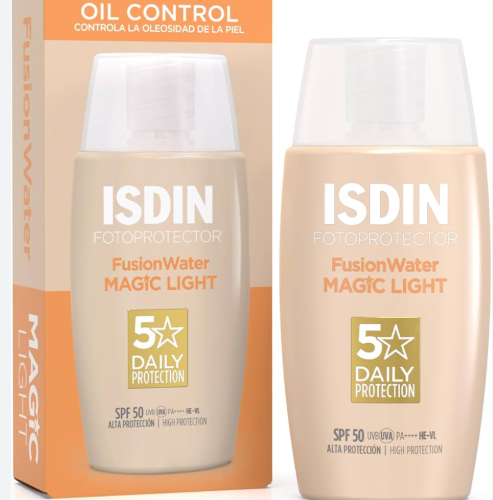 ISDIN FOTO/OIL CONT FUSI/WATER MAGIC LIGTH SPF 50 X 50ML
