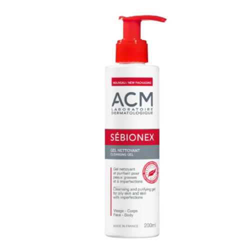 SEBIONEX GEL NETTOYANT  X 200 ML