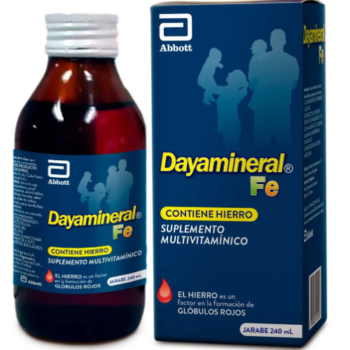 DAYAMINERAL FE JARABE X 240 ML