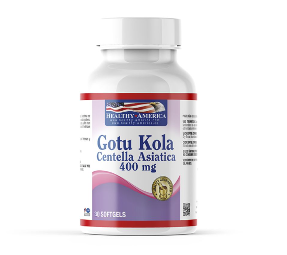 CENTELLA ASIATICA (GOTU KOLA) 400MG X 30 SOFTGELS