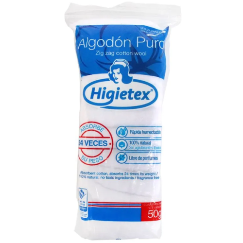 ALGODON HIGIETEX  50 GR
