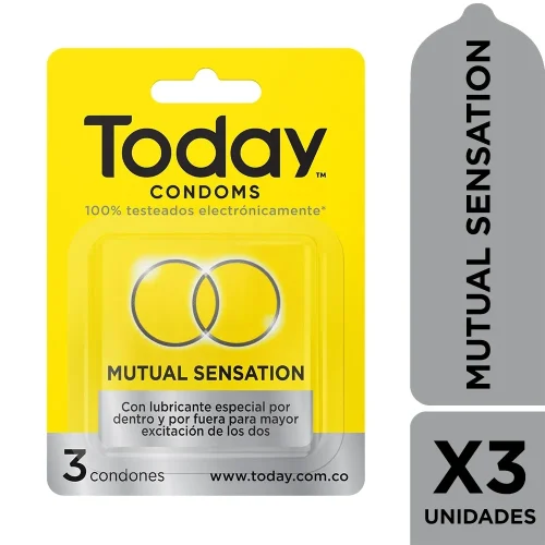 TODAY MUTUAL SENSATION X 3 UNIDADES
