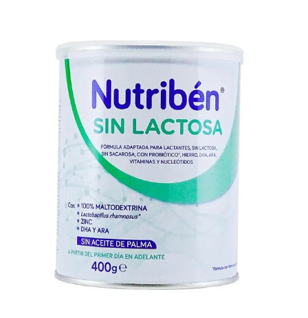 NUTRIBEN SIN LACTOSA X 400 GR