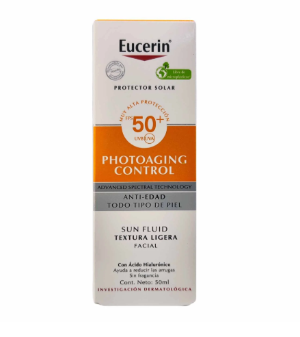 EUCERIN PHOTOAGING CONTROL SPF 50 SUN FLUID ANTIED 50 ML