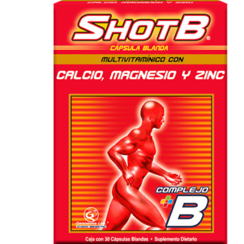 SHOT B X 30 CAPSULAS (COMPLEJO B)