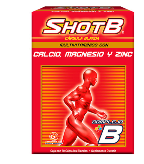 SHOT B X 30 CAPSULAS (COMPLEJO B)