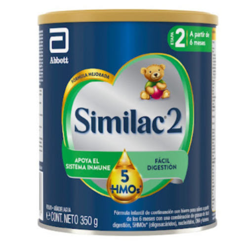 SIMILAC 2  HMO  X  350 GR (A PARTIR 6 M)