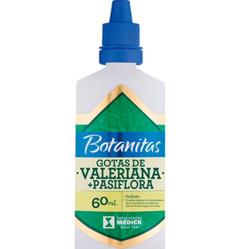 VALERIANA + PASIFLORA  X 60 ML