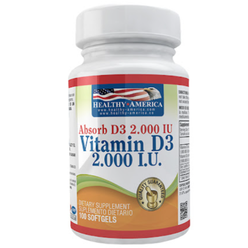VITAMINA D3 2.000 I.U. X 100 CAPSULA BLANDA