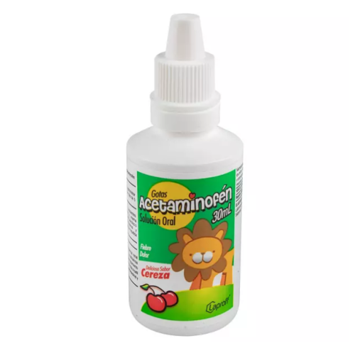 ACETAMINOFEN GOTAS NIÑOS CEREZA X 30 ML