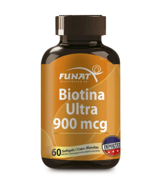 BIOTINA ULTRA FRASCO 900 MCG X 60 CAPSULAS