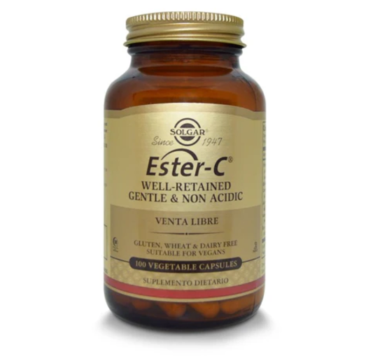 ESTER C 500 MG X 100 CAPSULAS VEGETALES