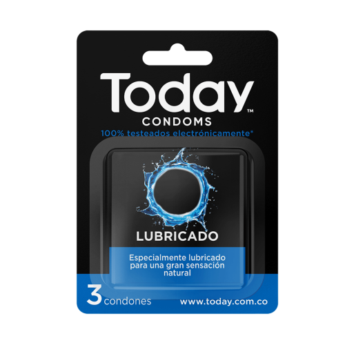TODAY LUBRICADO X 3 UNIDADES