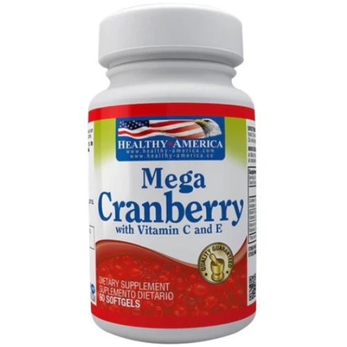 MEGA CRANBERRY  VITAMINA C Y E X 60 SOFTGELS
