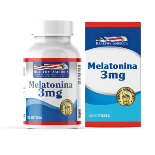 MELATONINA 3 MG  X 120 SOFTGELS CAPSULA BLANDA