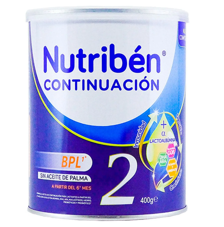 NUTRIBEN CONTINUACION 2 X 400 G