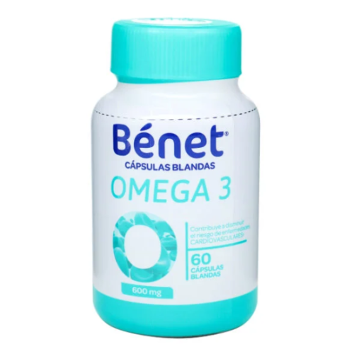 OMEGA 3 X 60 CAPSULAS BLANDAS (BENET)