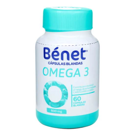 OMEGA 3 X 60 CAPSULAS BLANDAS (BENET)