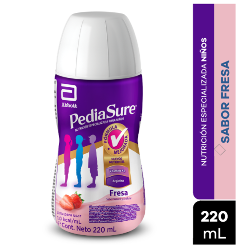 PEDIASURE LIQUIDO  FRESA X 220 ML