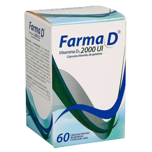 FARMA D 2000 UI X 60 CAPSULAS BLANDA