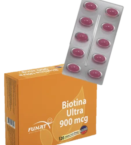 BIOTINA ULTRA 900 MCG CAJA  X 120 CÁPSULAS