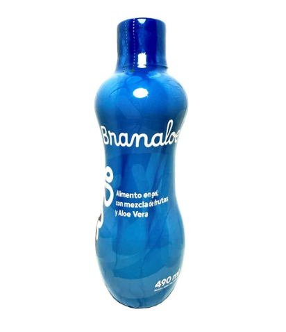 BRANALOE GEL FRUTAS Y ALOE VERA X 490 ML - Image 2