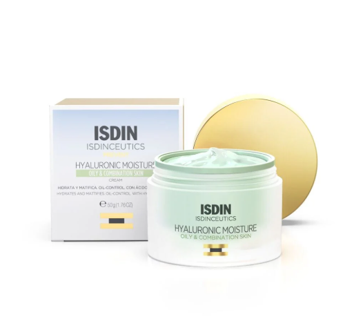 ISDIN HYALURONIC MOISTURE  PREVENT OIL CONTROL CREMA X 50 GR