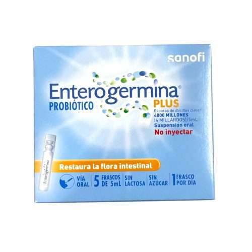 ENTEROGERMINA PLUS X 5 FRASCOS BEBIBLES