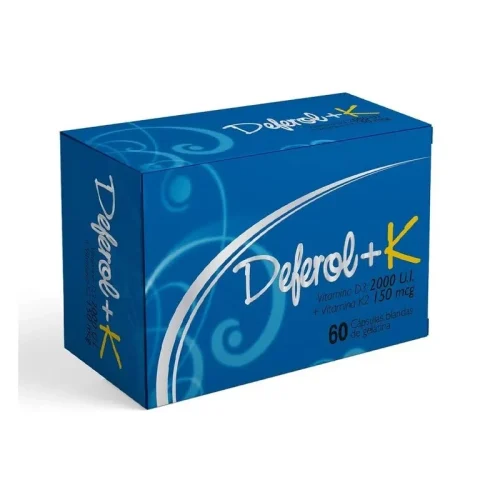 DEFEROL K 2000 UI/150 MG X  60 CÁPSULAS BLANDAS