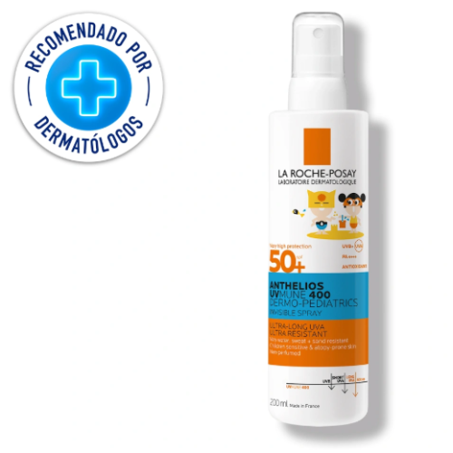 ANTHELIOS DERMO PEDIATRICS SPF 50+INVIS  SPRAY X 200 ML