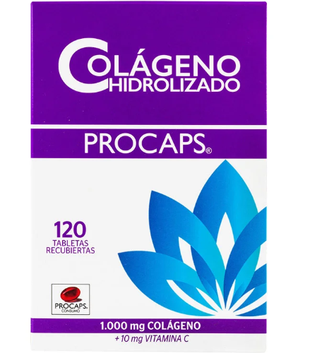 COLAGENO HIDROLIZADO 1000 MG X 120 TABLETAS