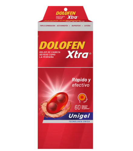 DOLOFEN XTRA UNIGEL X60 CAPSULA DE GELATINA X 4