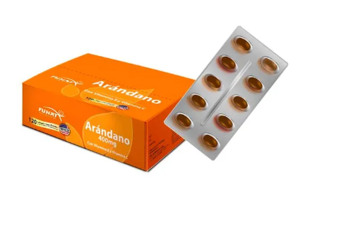 ARANDANO 400 MG CON VITAMINA E Y C X 120 CAPSULAS BLANDAS