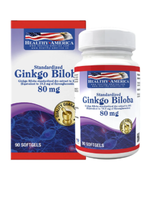 GINKGO BILOBA 80 MG X 90 SOFTGELS (CAPSULAS BLANDA)