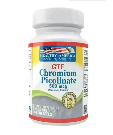 PICOLINATO DE CHROMIUM  500MCG X 100 CAPSULAS BLANDAS