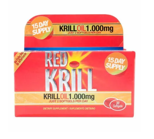 RED KRILL 1000MG X  30 SOFTGELS