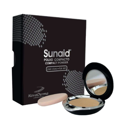 SUNAID POLVO COMPACTO PIEL CLARA X 12 GR