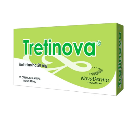 TRETINOVA 20 MG X 30 CAPSULAS