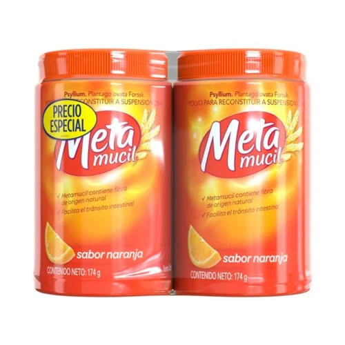 METAMUCIL X 2 FRASCOS 174 GR