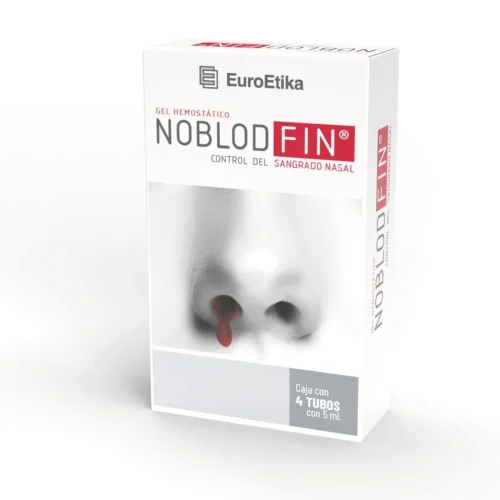 NOBLODFIN GEL HEMOSTATICO CAJA X 4 TUBOS CON 5 ML