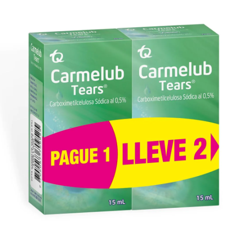 CARMELUB TEARS PAGUE 1 LLEVE 2 X 15 ML